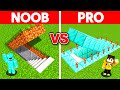 Minecraft NOOB vs PRO: SAFEST SECRET BASE  CHALLENGE