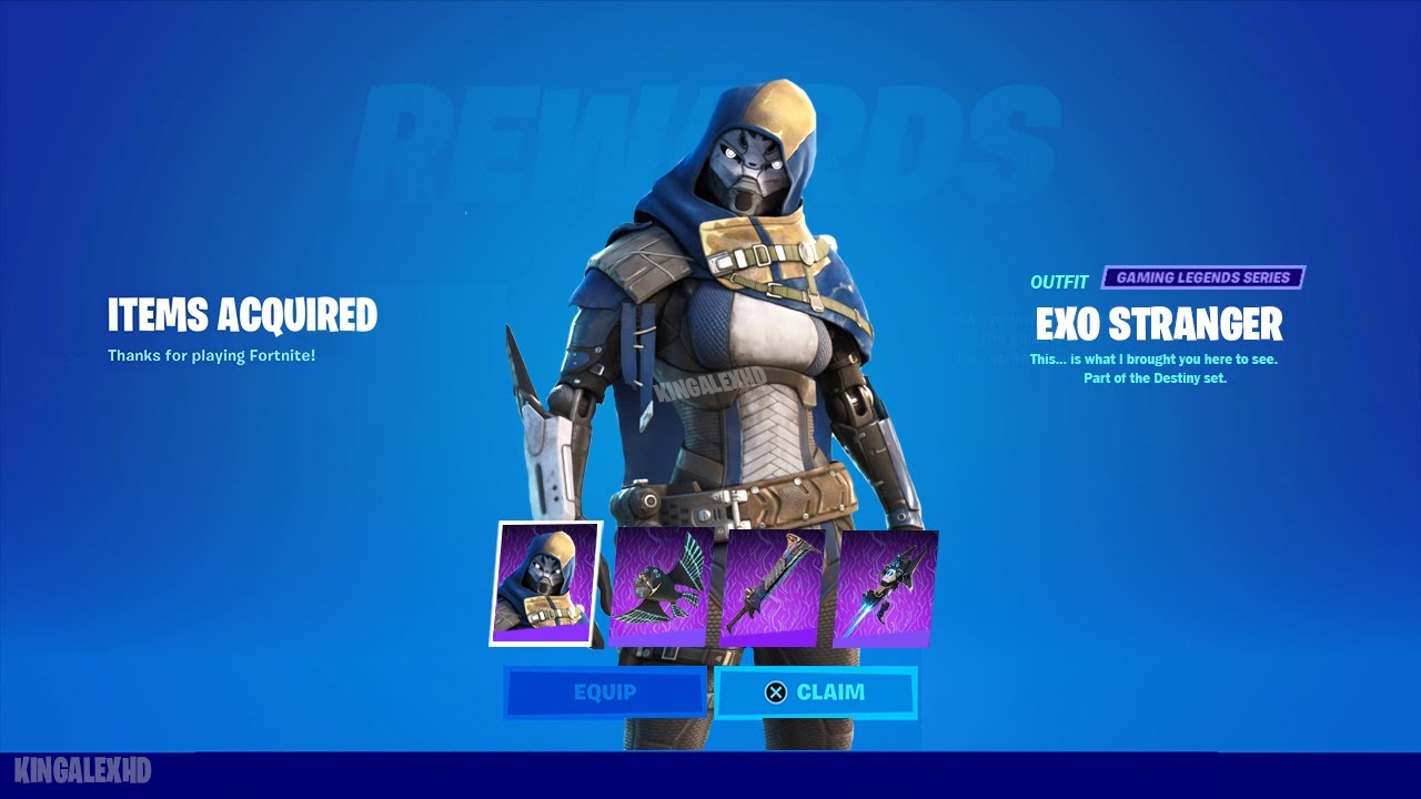 How To Get Exo Stranger Skin Bundle NOW FREE in Fortnite! (Unlocked