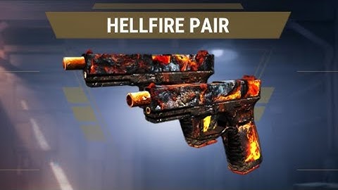 Dead Trigger 2 new weapon updated  ( HELLFIRE PAIR  ) testing Gameplay video