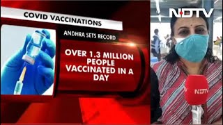 Covid-19 Vaccine: Andhra Pradesh Creates Record By Vaccinating Over 13 Lakh