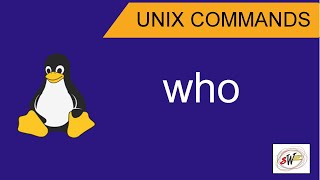 who | Unix Commands Resimi