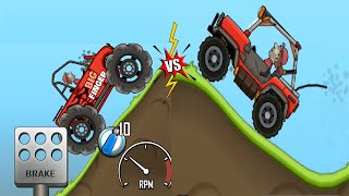 Hill Climb Racing 3D - New Car Super Hill Climber vs Big Finger - All Vehicles Unlocked Gameplay screenshot 4