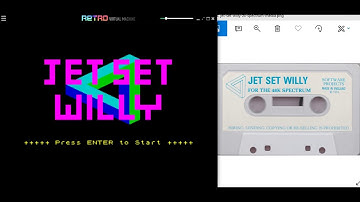 Jet Set Willy (Software Projects) - ZX Spectrum - Retro Virtual Machine