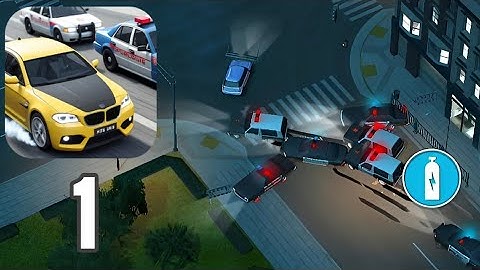 Mad Pursuit Police Car Chase - Gameplay Walkthrough Part 1 - Compact Car (Android, iOS)