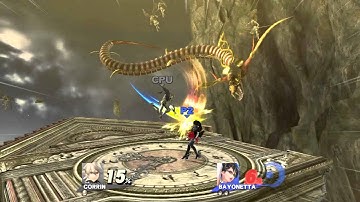 Bayonetta vs CPU level 9