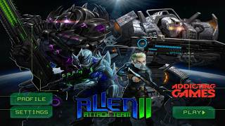 Alien Attack Team 2 (Flash Game) Campaign Full Gameplay Playthrough All Levels