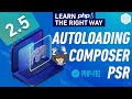 PHP Coding Standards, Autoloading (PSR-4) & Composer - Full PHP 8 Tutorial