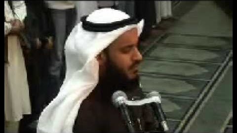 سورة القيامه للشيخ مشاري العفاسي من جولة الشيخ بأمريكا