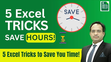 5 Excel Tricks That Will Save You HOURS!