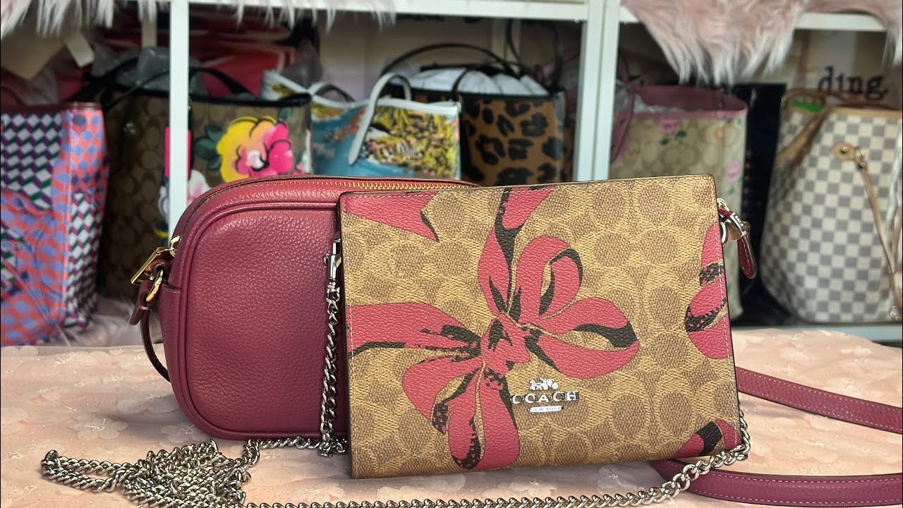 WIMB/Comparing Coach slim crossbody and Mini Jamie Camera bag