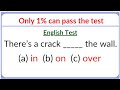 English Grammar Test : Only 3% Can Score 96% on this quiz
