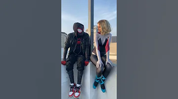 SpiderGwen Such A Beautiful Fun Filled Day Spidergwen Spiderverse Milesmorales Spiderman 