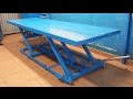 Motorcycle lift table homemade_video #2