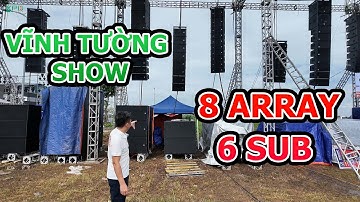 Demo âm thanh tại Vĩnh Tường Show 2025 | Loa array Star Sound | Khang Phú Đạt audio 