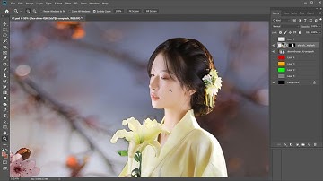 Tutorial on how to edit artwork | How To Remove to Green Background In Photoshop #157 | Arthu Tech