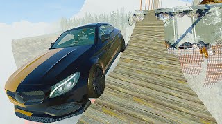 CAR CRASH vs BRIDGE - BeamNG Drive screenshot 1