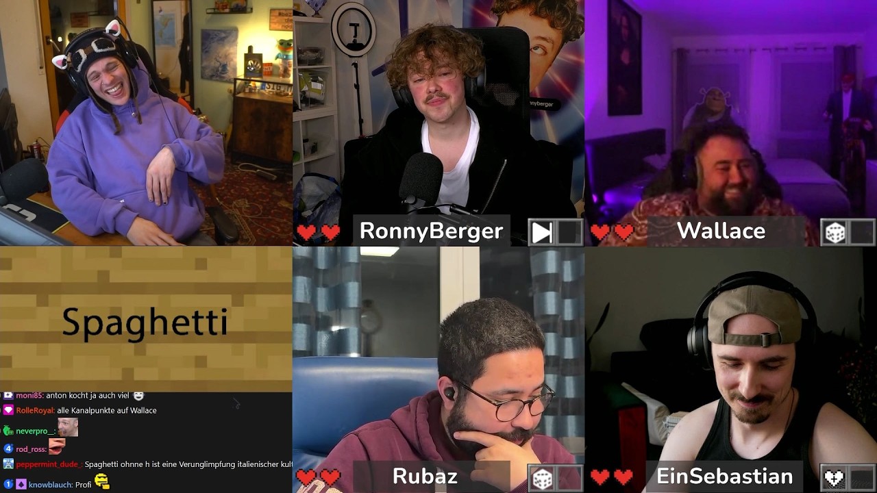 MYSTERYS BUCHSTABILANTEN🔤ft. @Ronny Berger, @EinSebastian, @Wallace & @Rubaz
