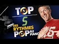 Top 5 des rythmes pop  les plus utiliss dans les chansons au piano
