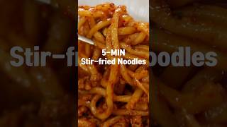 The Easiest Stir Fried Noodles at Home!