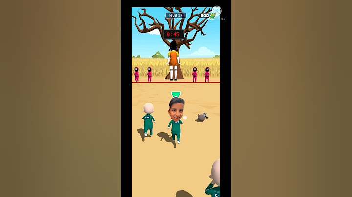 Piyush Joshi playing squid game 😨😱