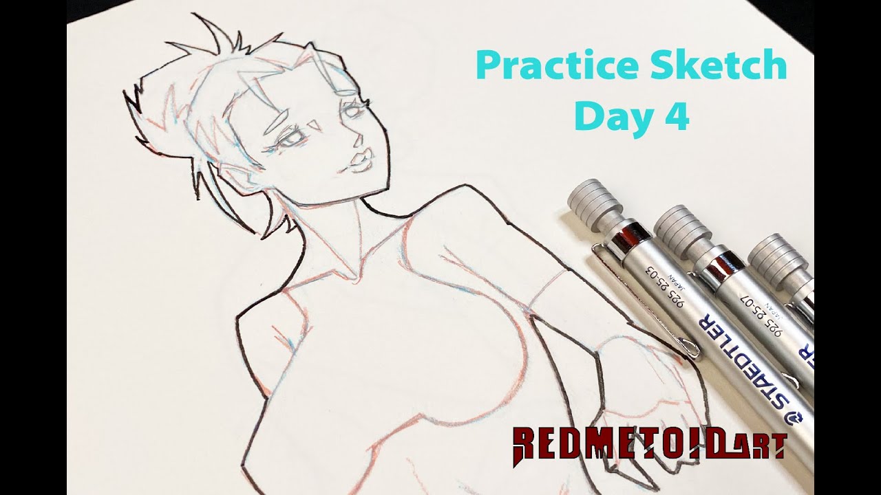 Practice Sketchbook: Figure Drawing #4 - YouTube