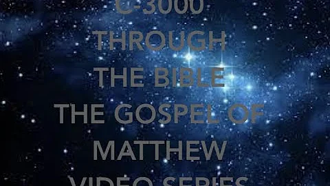 C 3000The Gospel Of MATTHEW 24:1-24 'Part 1 of 2' -- MAY 8, 1994 Video Corrupted