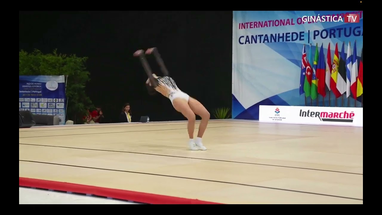 QUINTERO Carla (ESP) - JUNIOR IW qualifications  Aerobic gymnastic Fig open 2024, CANTANHEDE