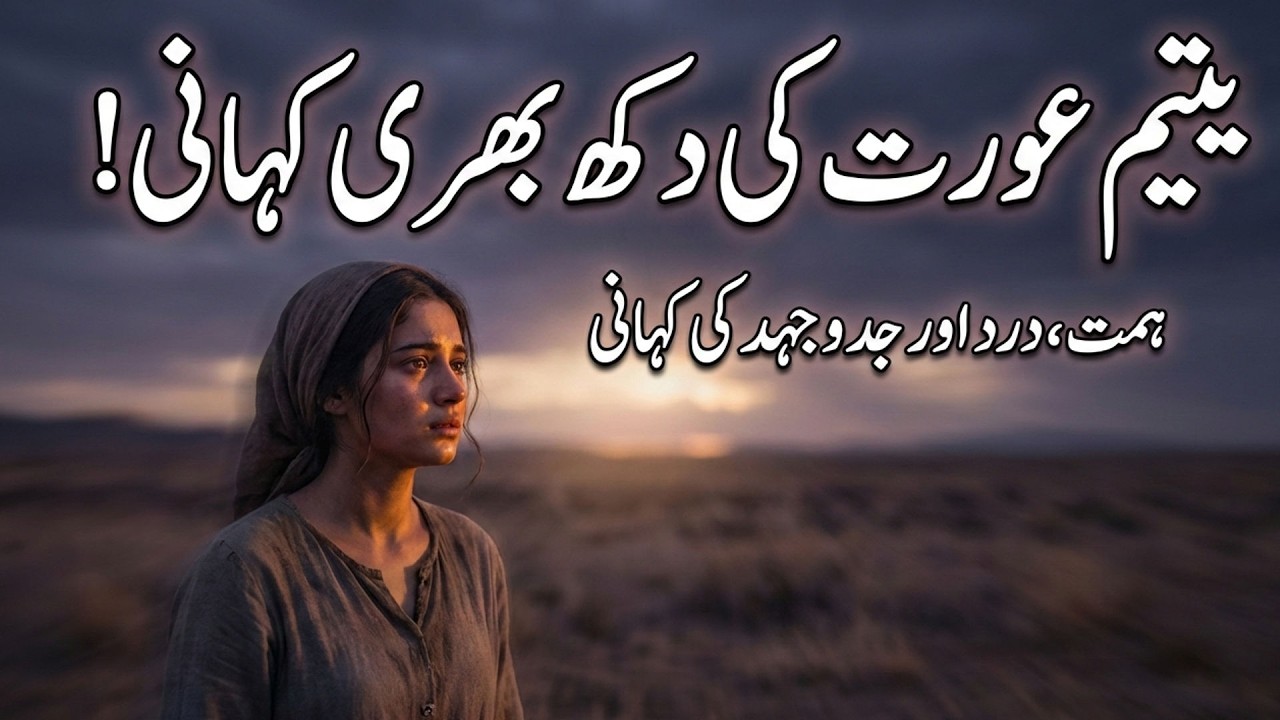 Yatim Aurat Ki Dukh Bhari Kahani | A Woman's Fight Against Fate & Her Unbreakable Spirit