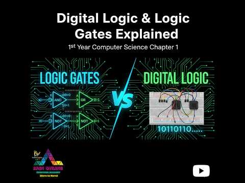 Digital Logic & Logic Gates Explained | 1st Year Computer Science Chapter 1