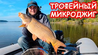 картинка: ТРОФЕЙ НА МИКРОДЖИГ. ЛОВЛЯ СУДАКА НА УЛЬТРАЛАЙТ. РЫБАЛКА НА СПИННИНГ