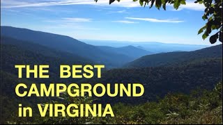 LOFT MOUNTAIN the BEST CAMPGROUND IN VIRGINIA