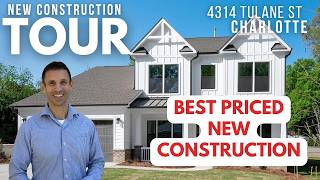 Modern Luxury Home Tour in Charlotte | 4314 Tulane St | New Construction & Designer Finishes