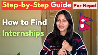 How to Find Internships in Nepal (Even as a Beginner)