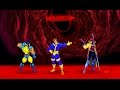 Marvel VS Capcom 2 Wolverine Gambit Cyclops Expert Difficulty Playthrough