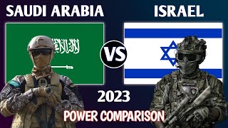 Saudi Arabia vs Israel Military Power Comparison 2023 | Israel vs Saudi Arabia Military Power 2023