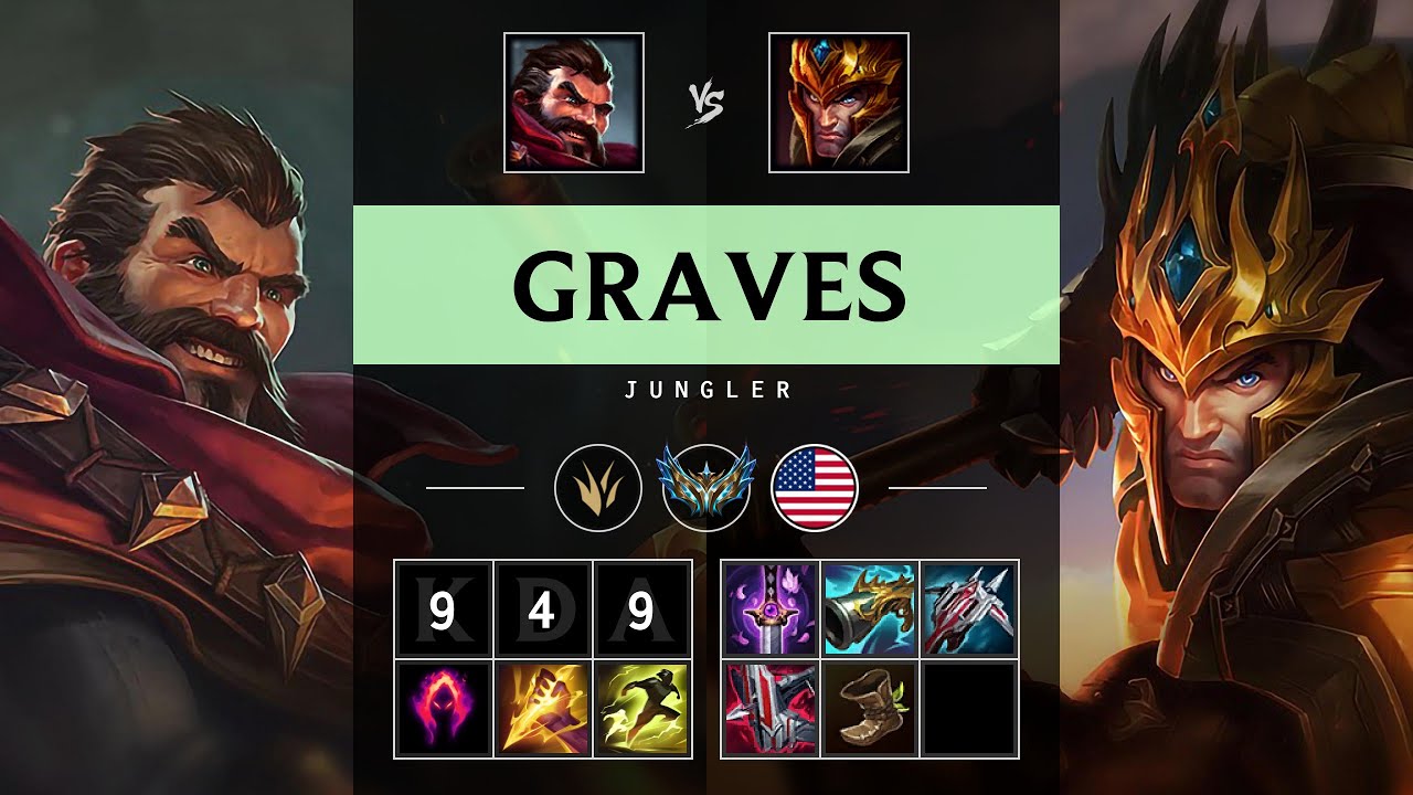 Graves Jungle vs Jarvan IV - NA Challenger Patch 25.13