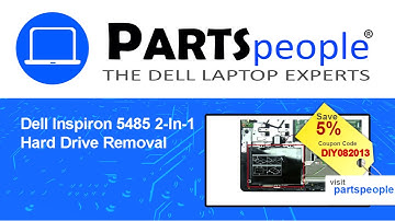Dell Inspiron 14-5485 2-In-1 (P93G002) Hard Drive How-To Video Tutorial