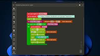 1 - Automate Posting to all Facebook Groups / Piper Web Automation on Android