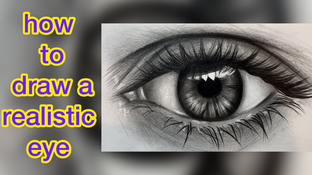 Drawing eye and shading in a simple way #viral #sketch #drawing #eye # ...