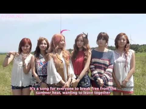 [APINKSUBS][150716] A Pink's Message for Naver Music