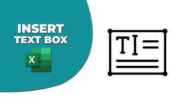 How to insert text box in excel spreadsheet