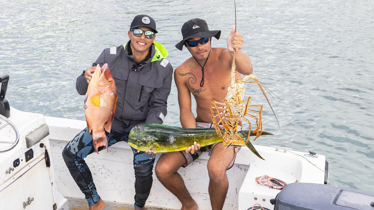 SPEARFISHING VIEQUES, PUERTO RICO! Junto al pescador comercial