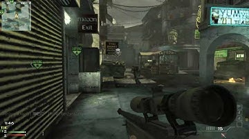 MW3 4v1 Quickscope Clutch