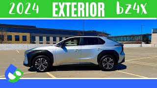 2024 bZ4X All-Electric Exterior Review by Toyota by Talking CarBiz 156 views 2 weeks ago 12 minutes, 8 seconds