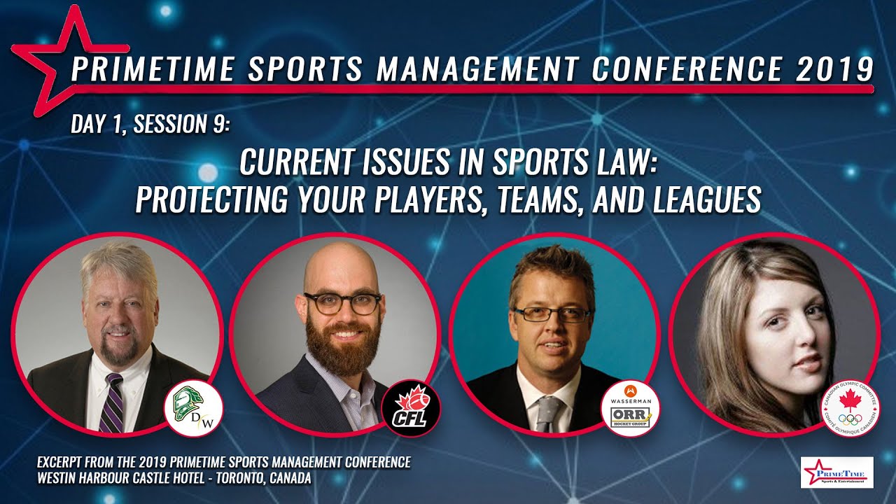 [D1,S9] Current Issues in Sports Law - PrimeTime Sports Conference 2019