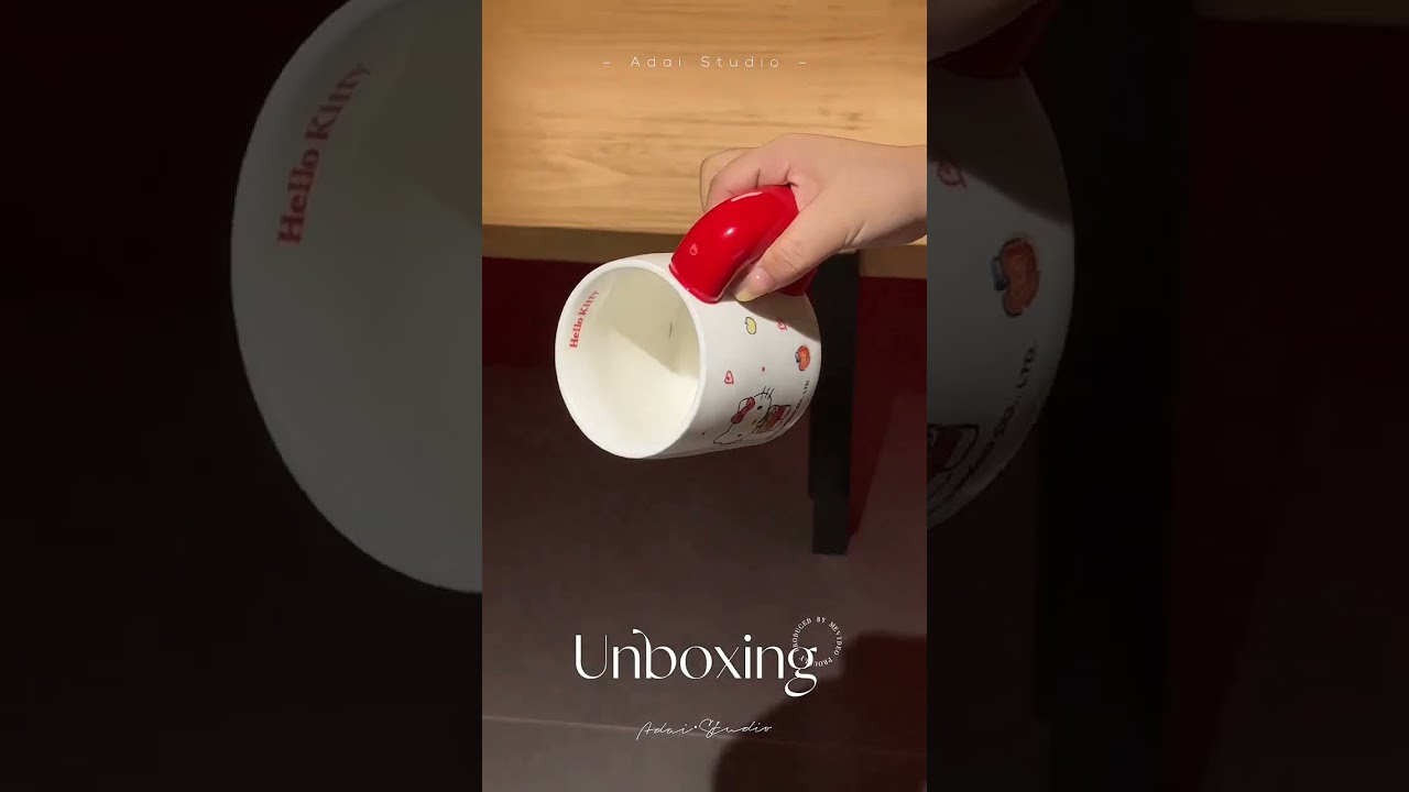Hello Kitty Cute Mug Unboxing! A Must-Have for Hello Kitty Fans!
