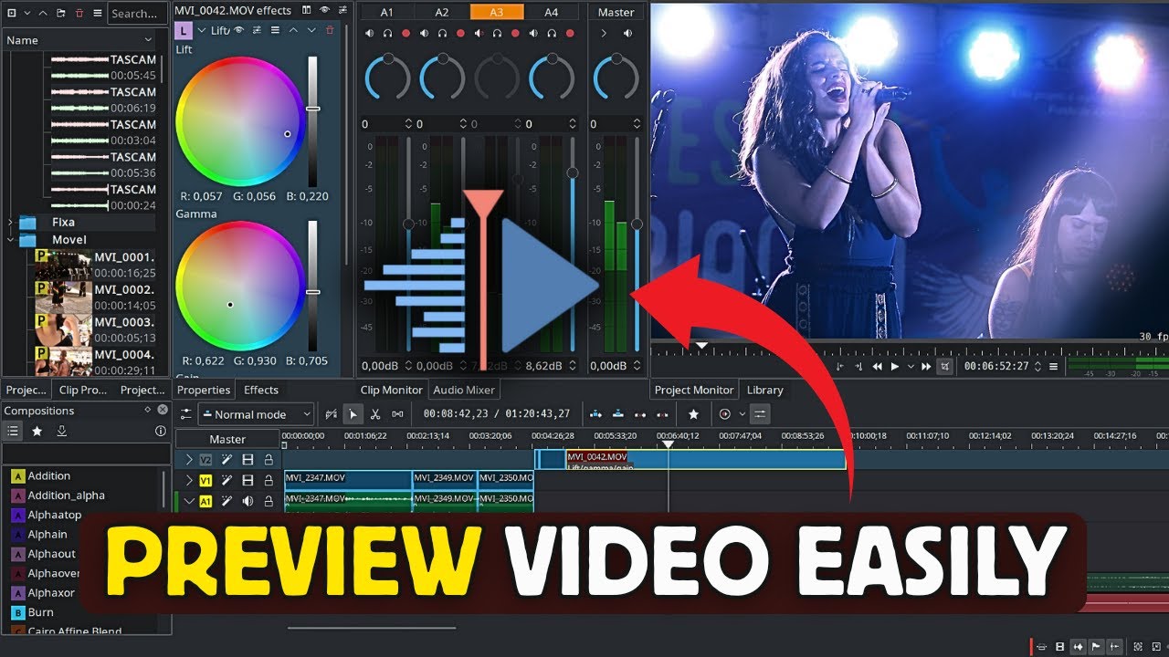 How to Preview Video in Kdenlive 2025?