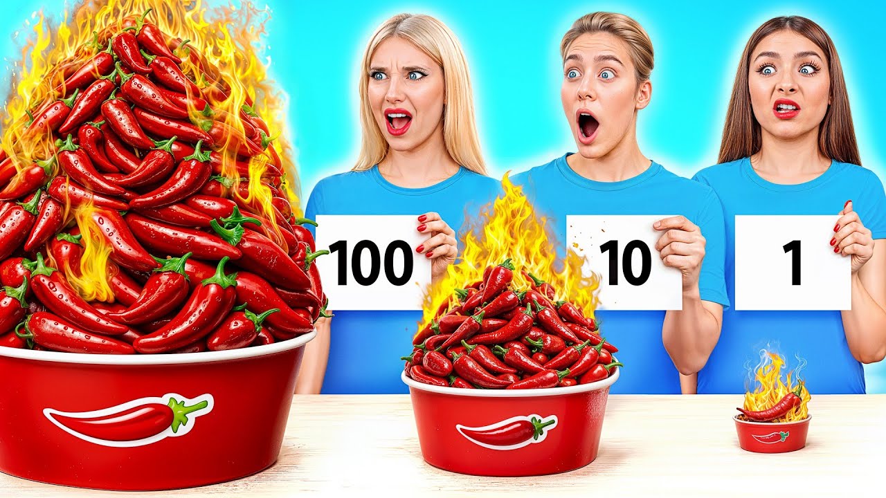 100 Слоев Еды Челлендж | Фантастические Кухонные Рецепты от Multi DO Joy