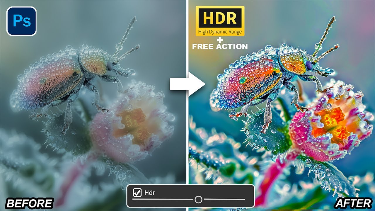 Create the Ultimate HDR Effect in Photoshop + Free Action Download