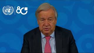 UN Secretary-General's Message for the United Nations Day | October 24 2025